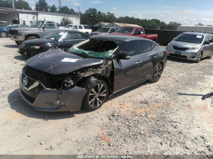 2018 NISSAN MAXIMA SV - 1N4AA6AP2JC378827