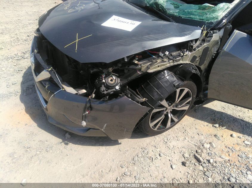 2018 NISSAN MAXIMA SV - 1N4AA6AP2JC378827