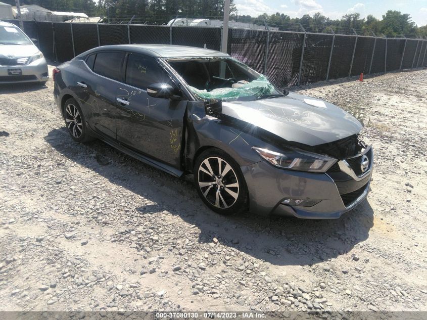 2018 NISSAN MAXIMA SV - 1N4AA6AP2JC378827