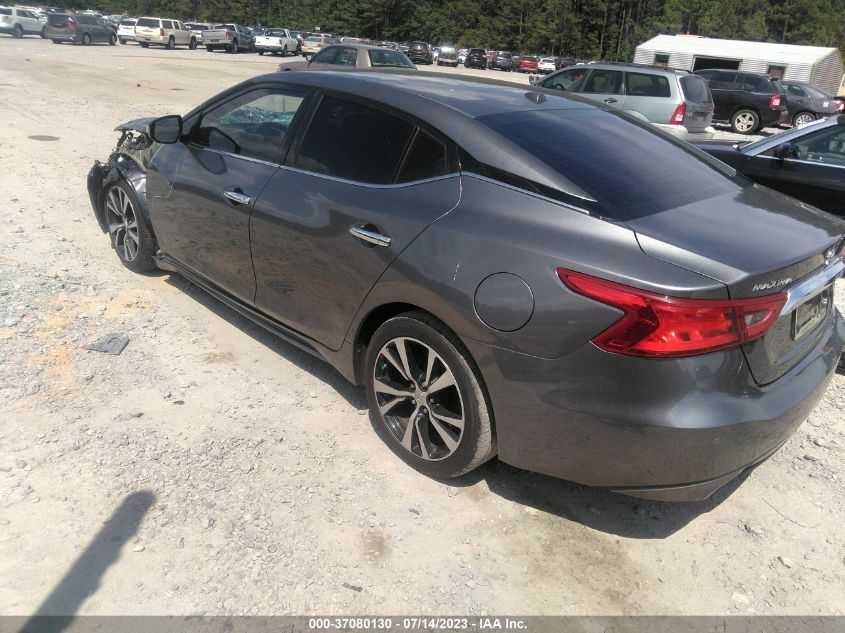 2018 NISSAN MAXIMA SV - 1N4AA6AP2JC378827