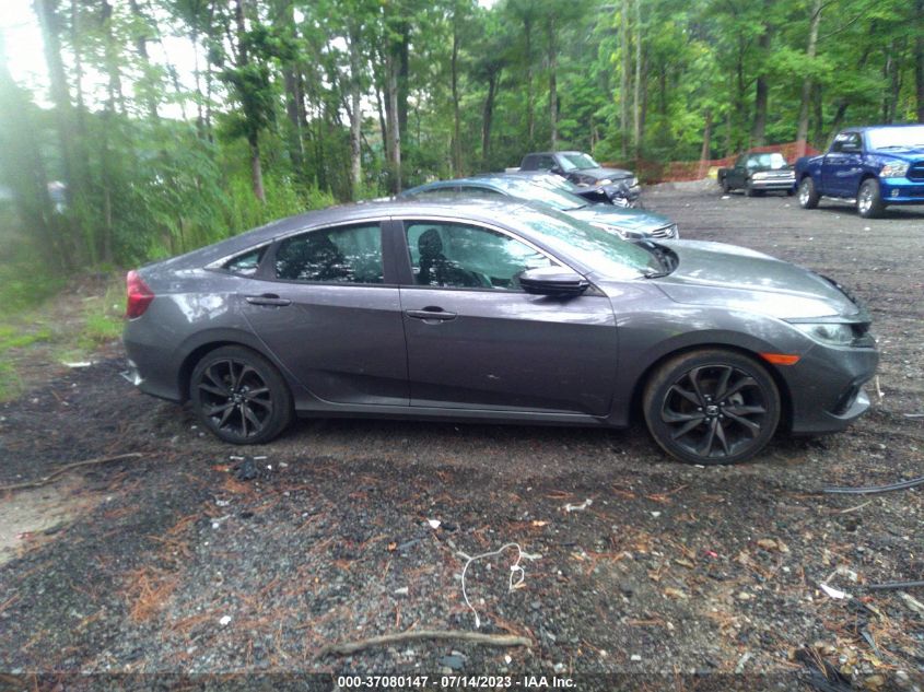 2019 HONDA CIVIC SEDAN SPORT - 19XFC2F81KE039880