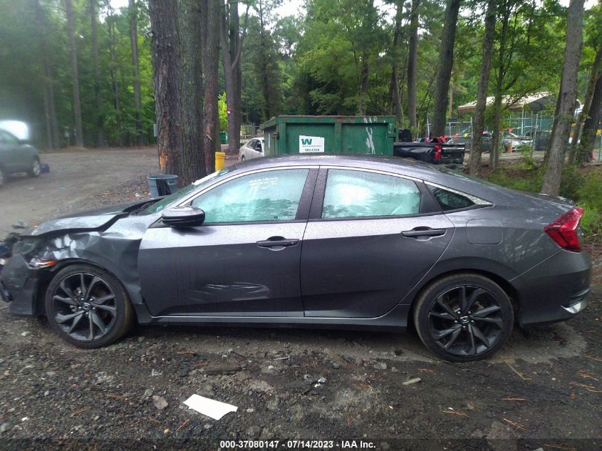 2019 HONDA CIVIC SEDAN SPORT - 19XFC2F81KE039880