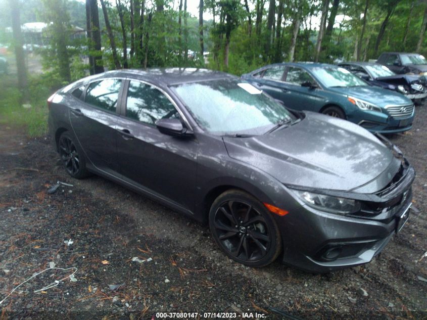 2019 HONDA CIVIC SEDAN SPORT - 19XFC2F81KE039880