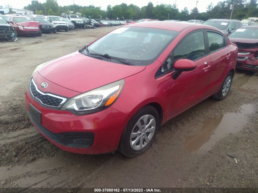 2013 KIA RIO EX - KNADN4A31D6134745
