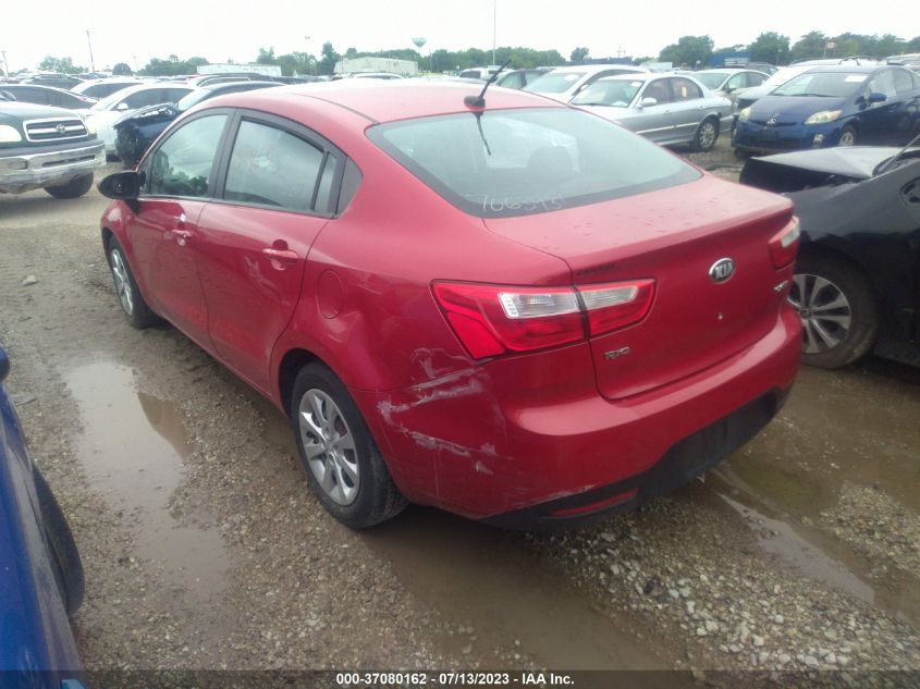 2013 KIA RIO EX - KNADN4A31D6134745