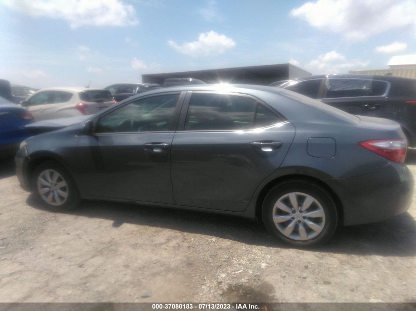 2014 TOYOTA COROLLA L/LE/S/S PLUS/LE PLUS - 2T1BURHE7EC218872