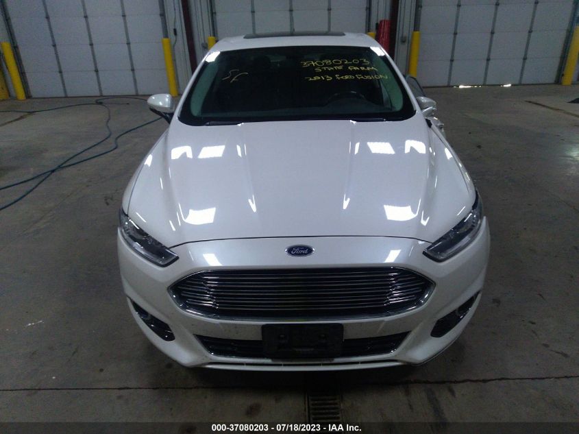 2013 FORD FUSION TITANIUM - 3FA6P0K96DR208865