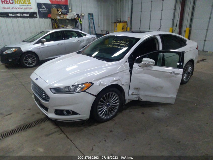 2013 FORD FUSION TITANIUM - 3FA6P0K96DR208865