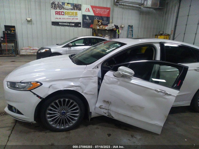 2013 FORD FUSION TITANIUM - 3FA6P0K96DR208865