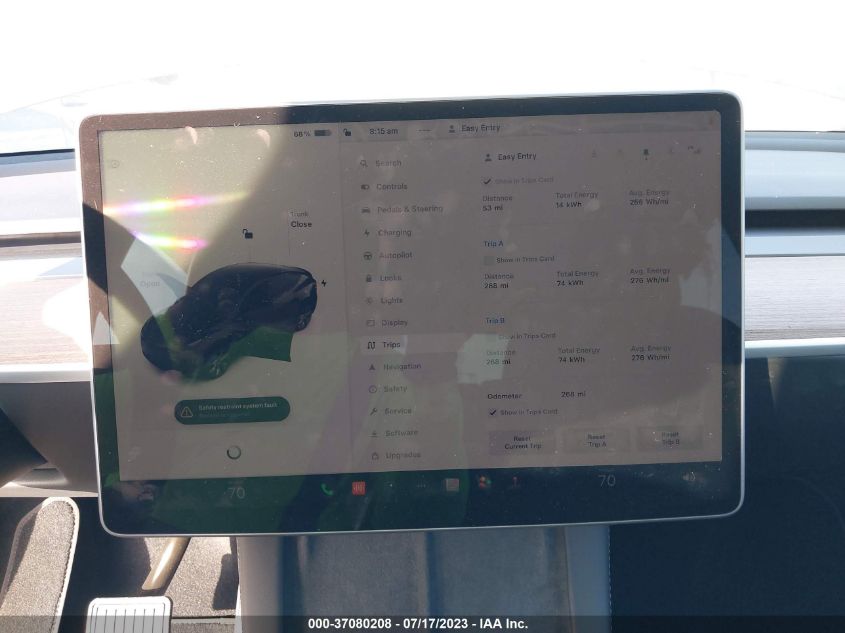 2023 TESLA MODEL Y LONG RANGE - 7SAYGDEE2PA120971