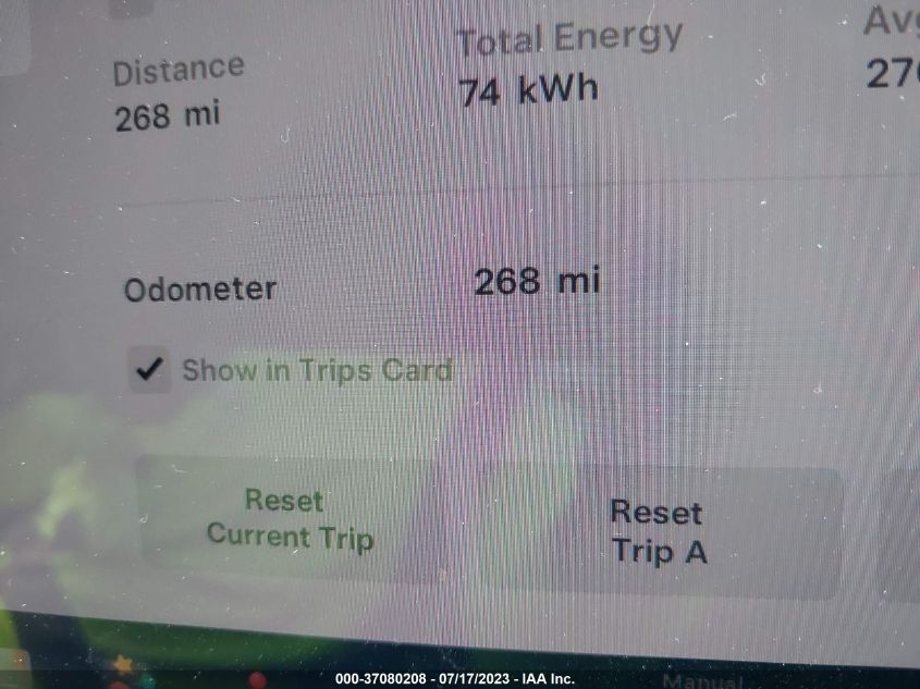 2023 TESLA MODEL Y LONG RANGE - 7SAYGDEE2PA120971