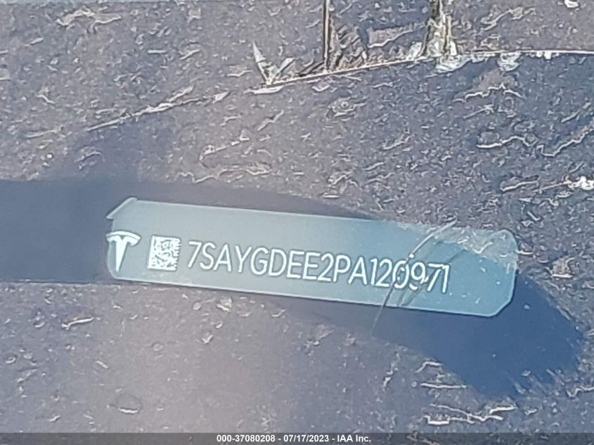 2023 TESLA MODEL Y LONG RANGE - 7SAYGDEE2PA120971