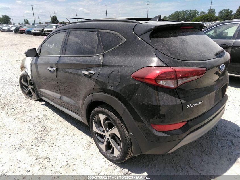 2018 HYUNDAI TUCSON LIMITED - KM8J33A29JU603452