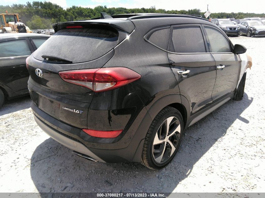 2018 HYUNDAI TUCSON LIMITED - KM8J33A29JU603452