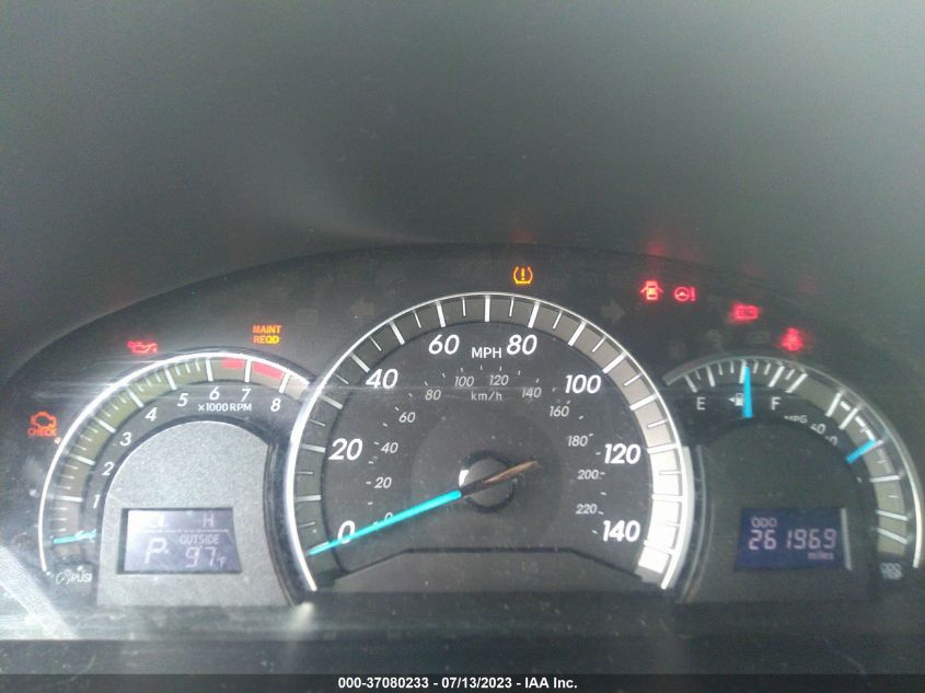 2013 TOYOTA CAMRY L/LE/SE/XLE - 4T1BF1FK9DU260302