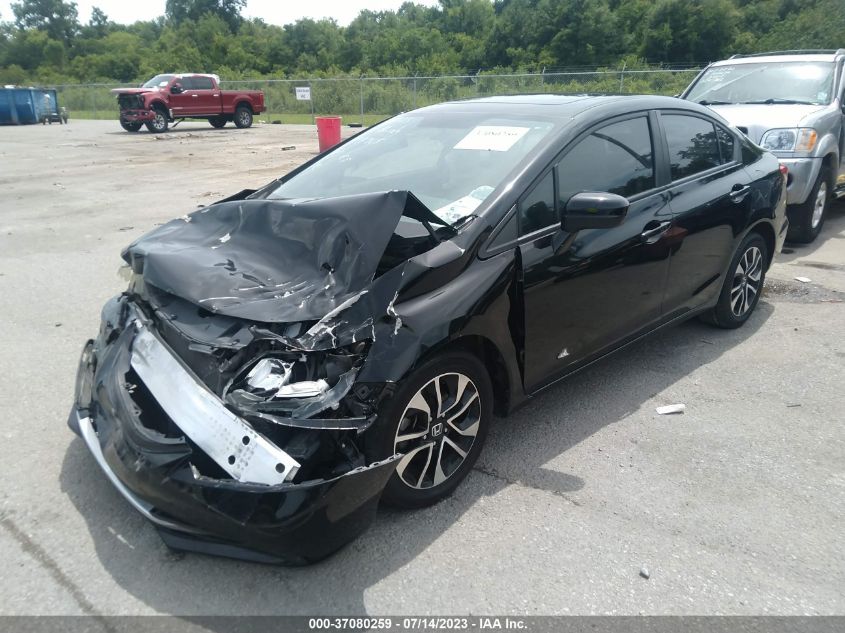 2014 HONDA CIVIC SEDAN EX - 19XFB2F89EE074965