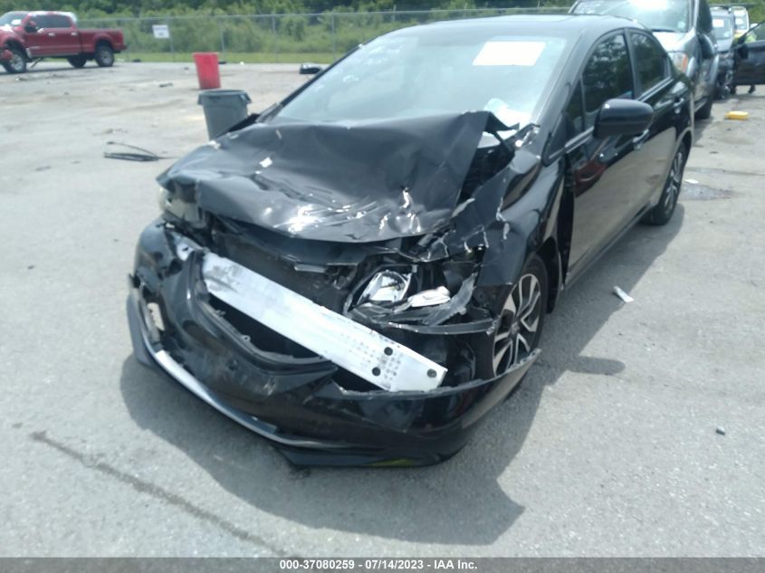 2014 HONDA CIVIC SEDAN EX - 19XFB2F89EE074965