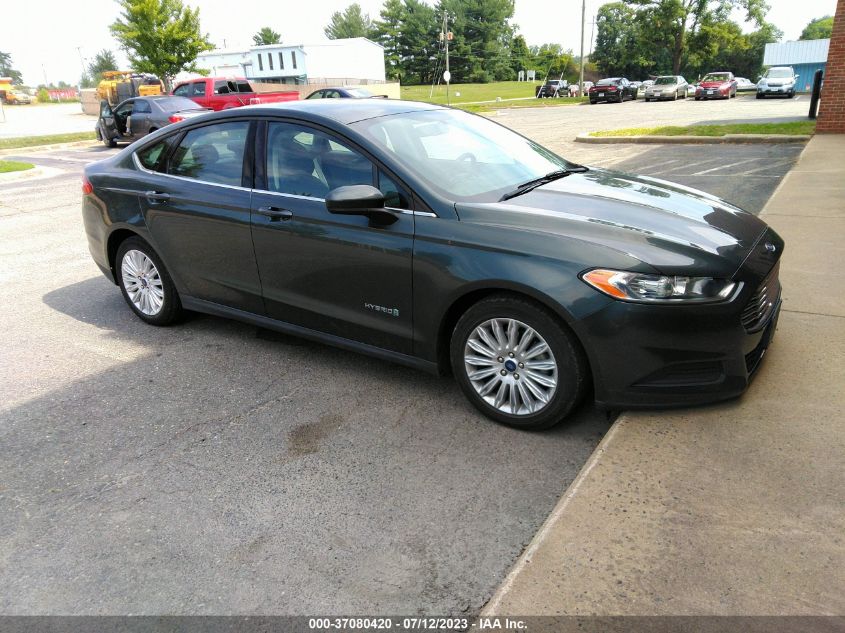 2015 FORD FUSION S HYBRID - 3FA6P0UU7FR132609