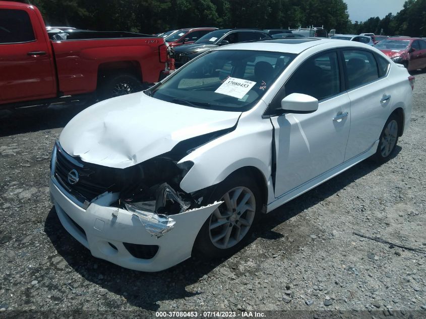 2014 NISSAN SENTRA SR - 3N1AB7AP2EY296495