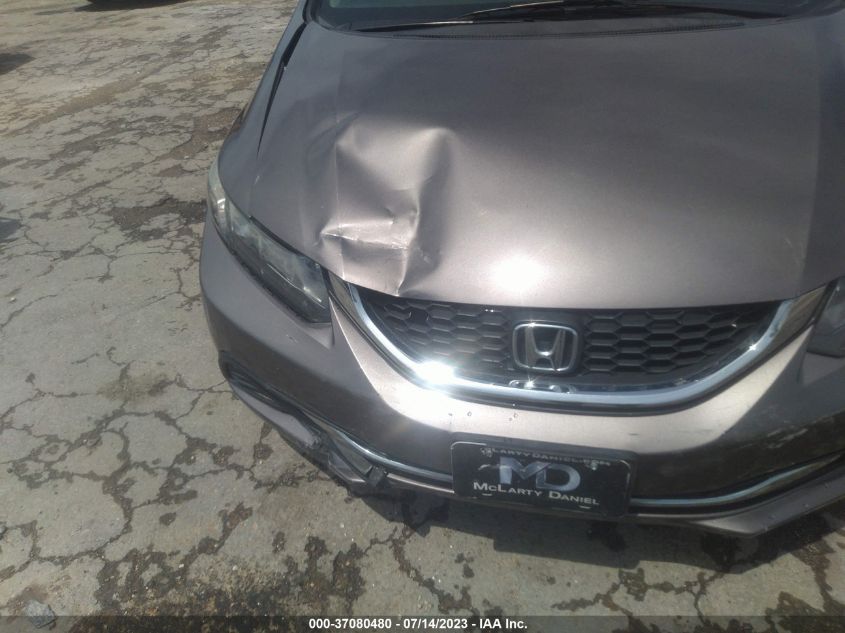 2015 HONDA CIVIC SEDAN LX - 19XFB2F52FE085006