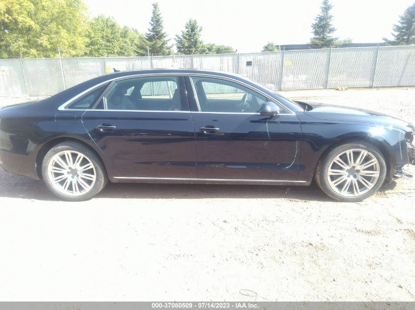 2013 AUDI A8 L 4.0L WAUR2AFD3DN015647