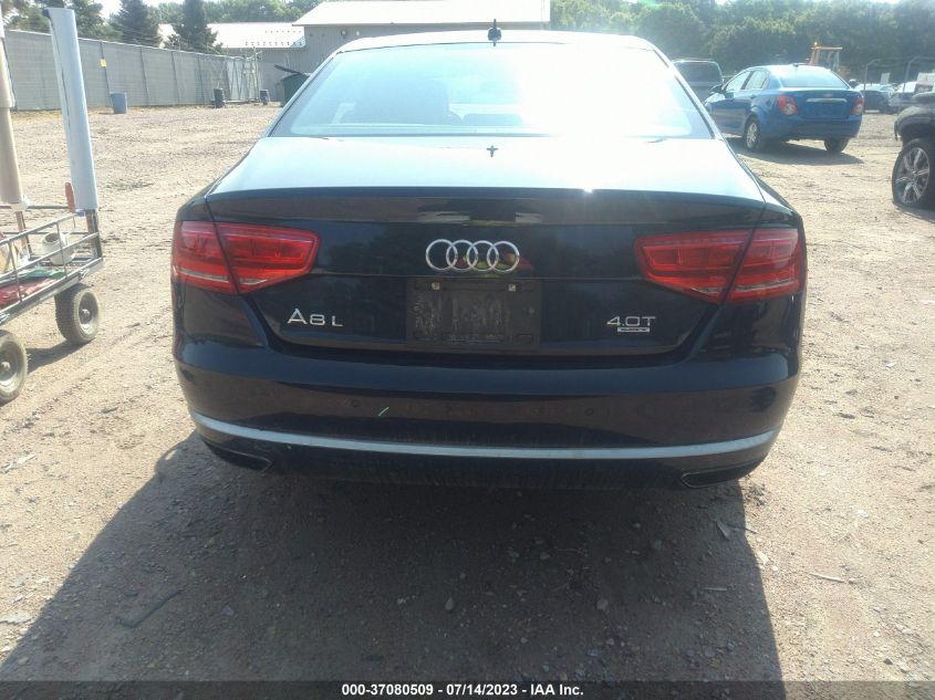 2013 AUDI A8 L 4.0L WAUR2AFD3DN015647