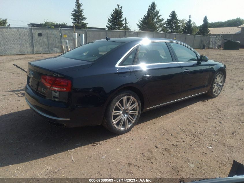2013 AUDI A8 L 4.0L WAUR2AFD3DN015647