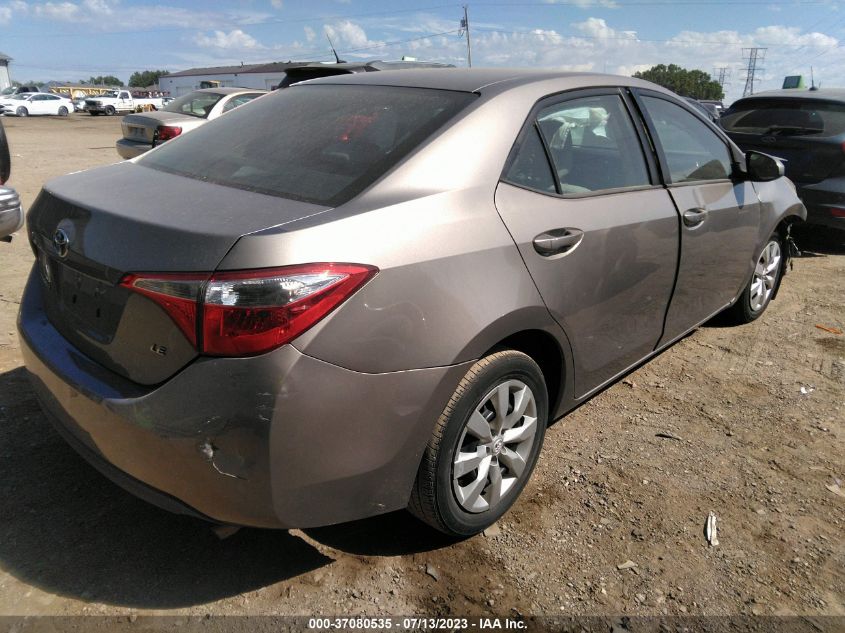 2014 TOYOTA COROLLA L/LE/S/S PLUS/LE PLUS - 2T1BURHE7EC203904