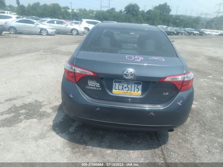 2016 TOYOTA COROLLA L/LE/LE PLS/PRM/S/S PLS - 5YFBURHEXGP512754