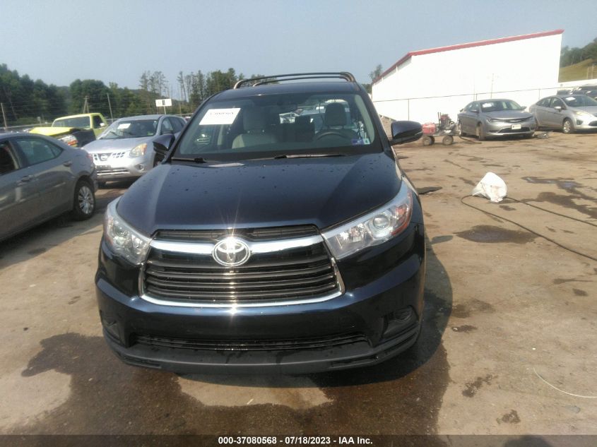 2015 TOYOTA HIGHLANDER LE - 5TDBKRFH2FS083831