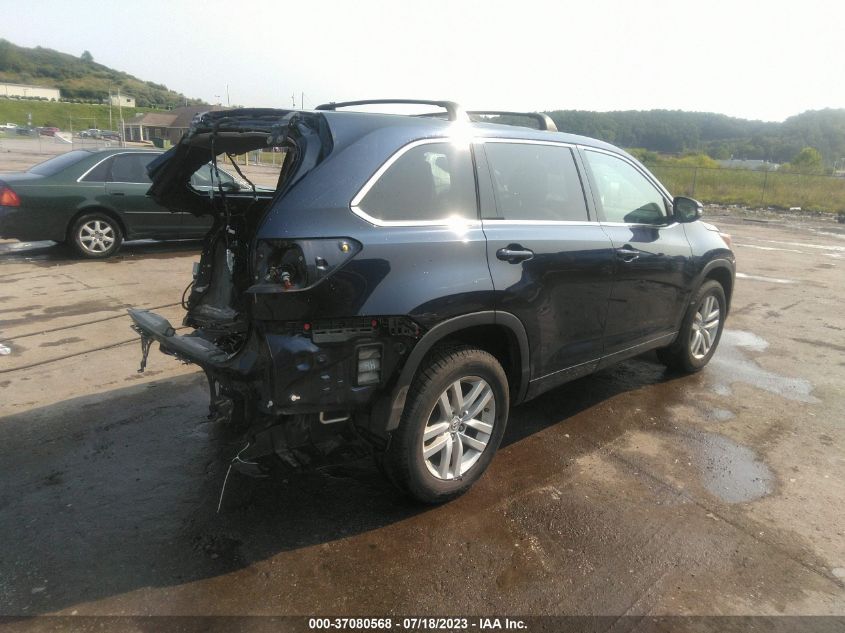 2015 TOYOTA HIGHLANDER LE - 5TDBKRFH2FS083831