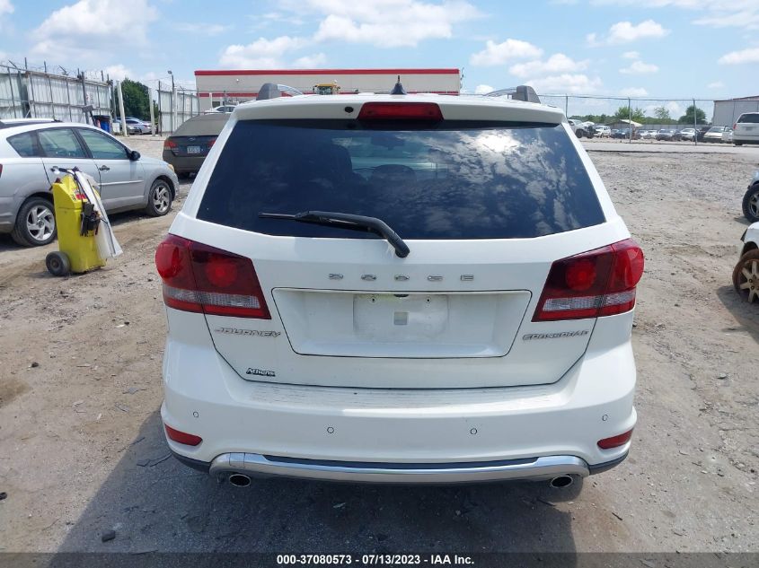 2016 DODGE JOURNEY CROSSROAD PLUS - 3C4PDCGG2GT140166