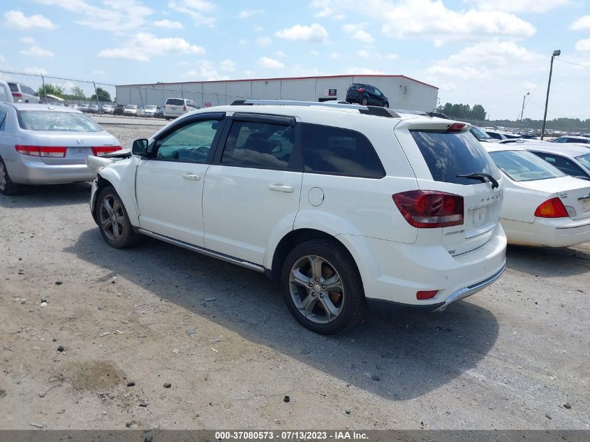 2016 DODGE JOURNEY CROSSROAD PLUS - 3C4PDCGG2GT140166