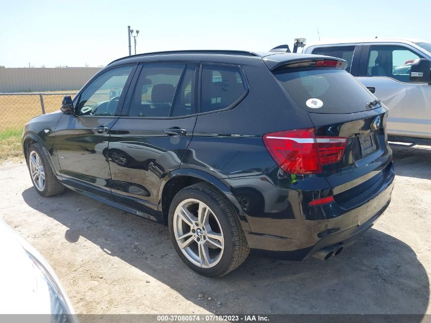 2014 BMW X3 XDRIVE35I - 5UXWX7C57E0E81041