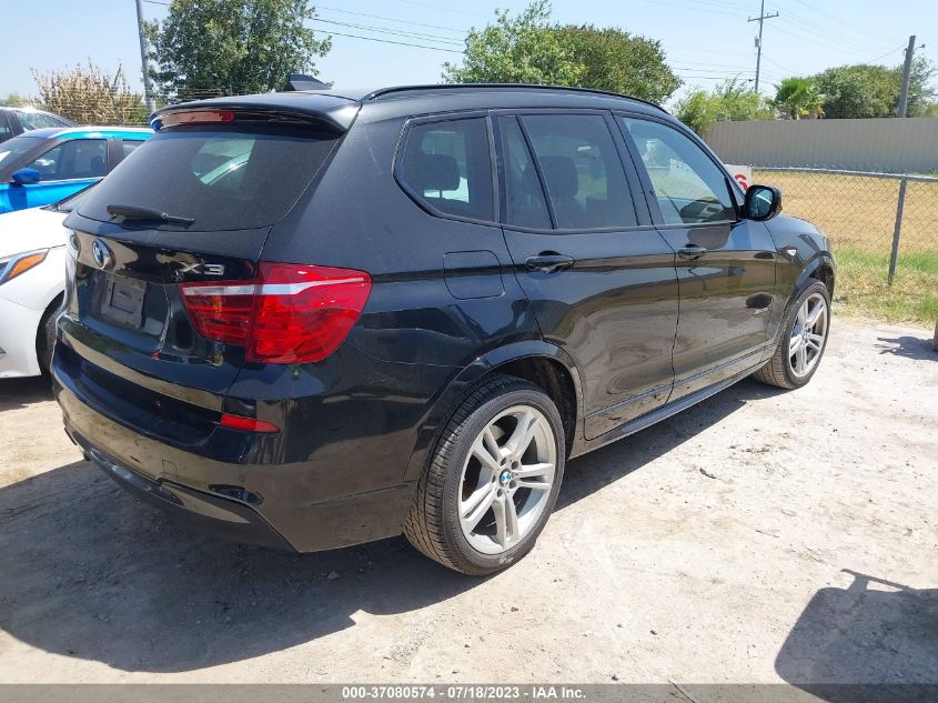 2014 BMW X3 XDRIVE35I - 5UXWX7C57E0E81041