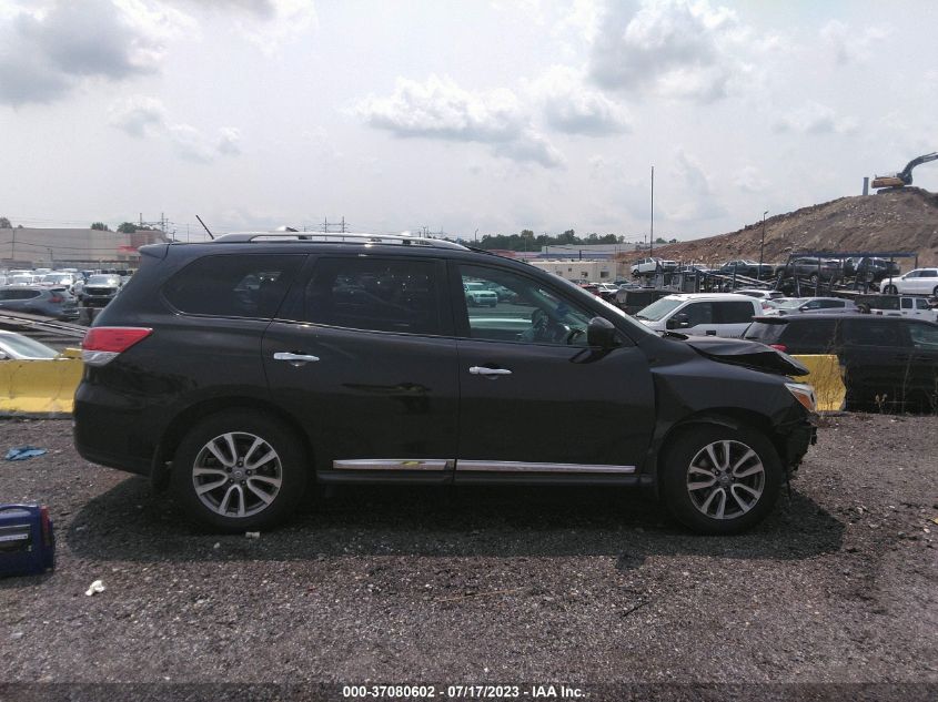 2015 NISSAN PATHFINDER SL - 5N1AR2MM4FC702201