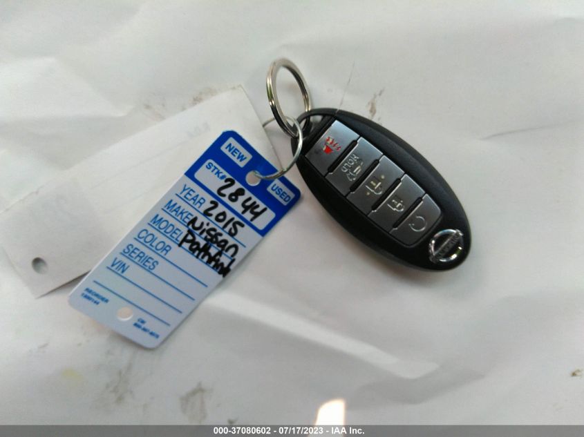 2015 NISSAN PATHFINDER SL - 5N1AR2MM4FC702201