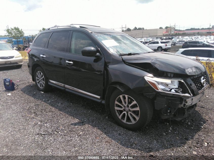2015 NISSAN PATHFINDER SL - 5N1AR2MM4FC702201