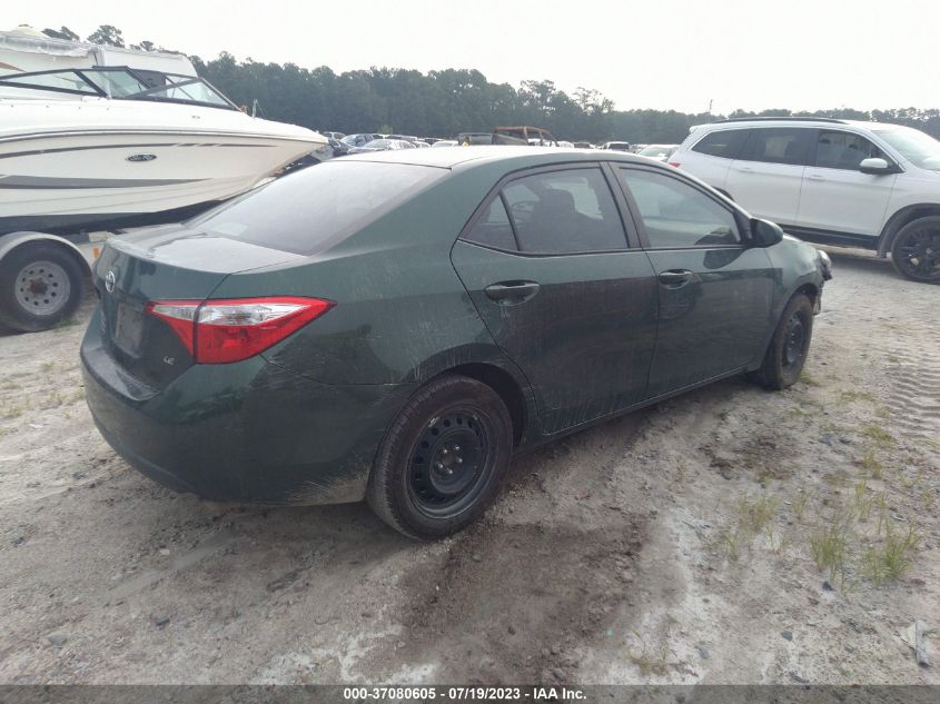 2016 TOYOTA COROLLA L/LE/LE PLS/PRM/S/S PLS - 2T1BURHE0GC644535