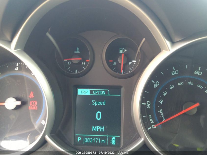2013 CHEVROLET CRUZE LT - 1G1PC5SB8D7218064