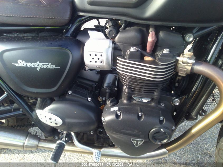 2018 TRIUMPH MOTORCYCLE STREET TWIN SMTD31GNXJT855533