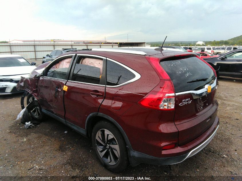 2016 HONDA CR-V TOURING - 5J6RM4H91GL014126