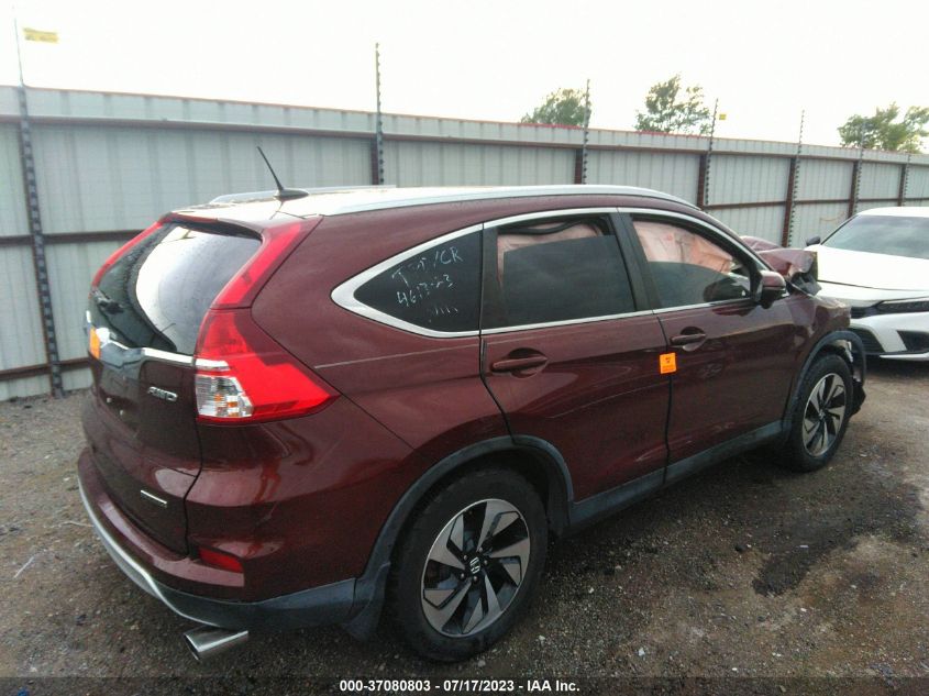 2016 HONDA CR-V TOURING - 5J6RM4H91GL014126