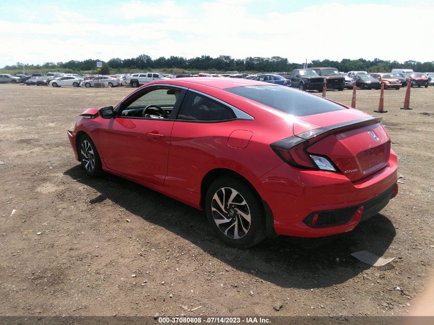 2016 HONDA CIVIC COUPE LX - 2HGFC4B59GH306333