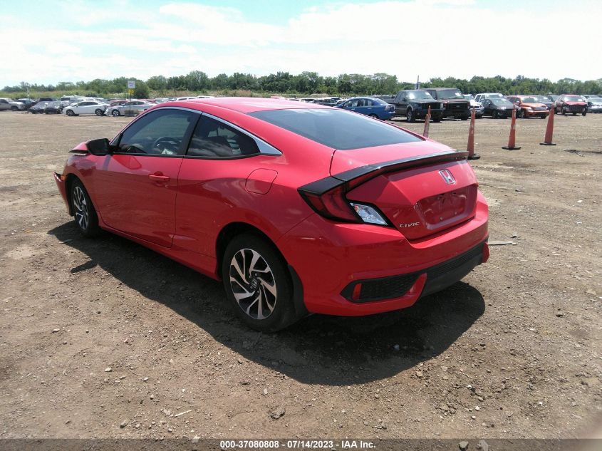 2016 HONDA CIVIC COUPE LX - 2HGFC4B59GH306333