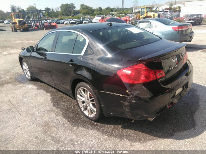 2013 INFINITI G37 SEDAN X - JN1CV6AR9DM763070