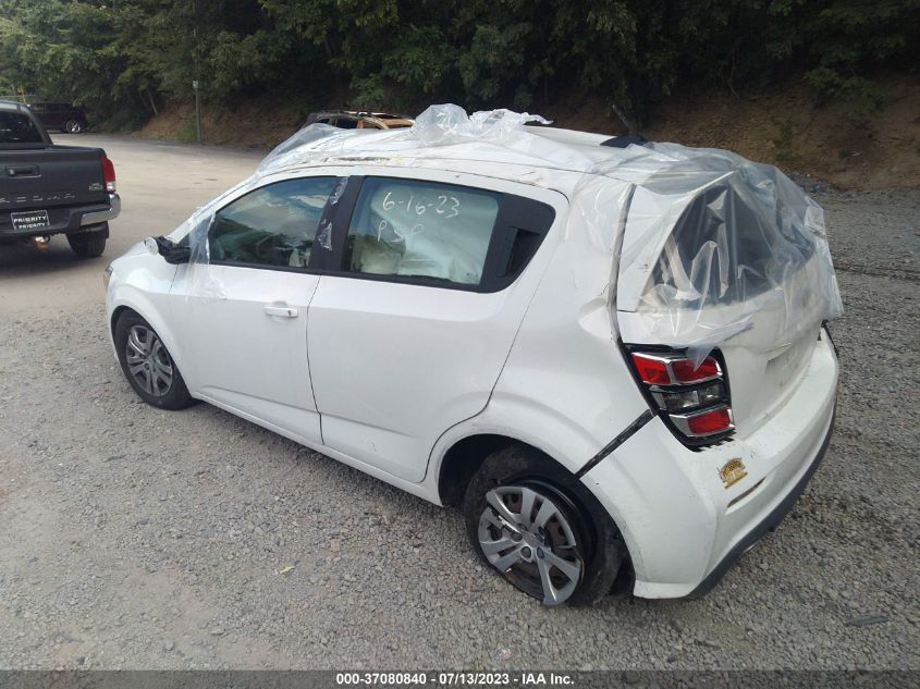 2017 CHEVROLET SONIC LT - 1G1JG6SG5H4171157