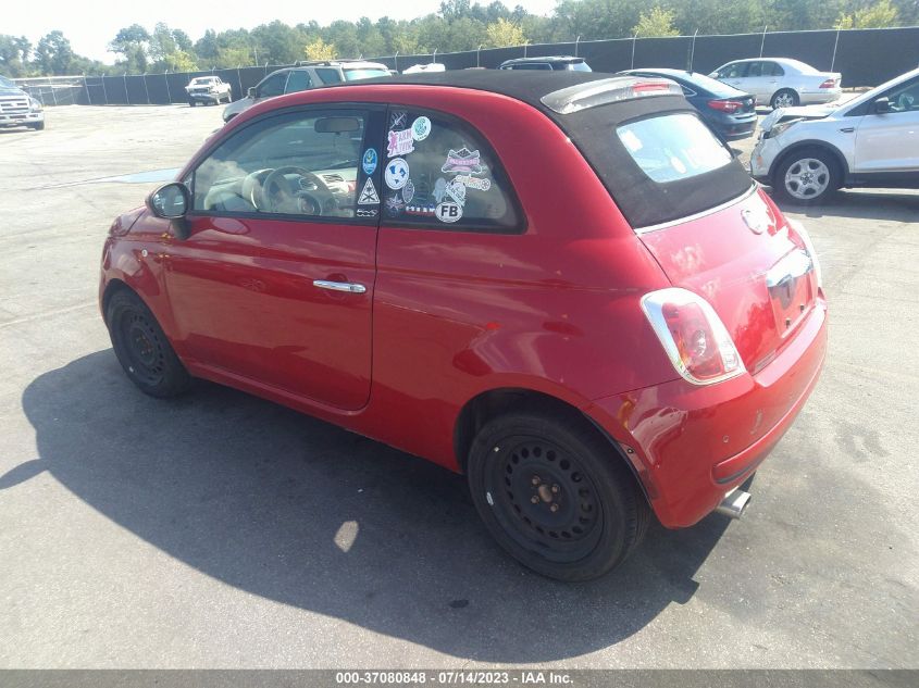 2013 FIAT 500 POP - 3C3CFFDR8DT726581