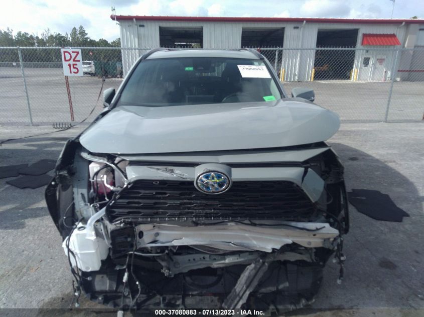 2022 TOYOTA RAV4 HYBRID XLE PREMIUM - 4T3B6RFV8NU090676