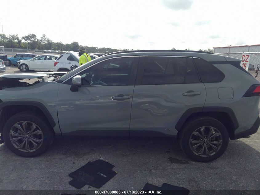 2022 TOYOTA RAV4 HYBRID XLE PREMIUM - 4T3B6RFV8NU090676
